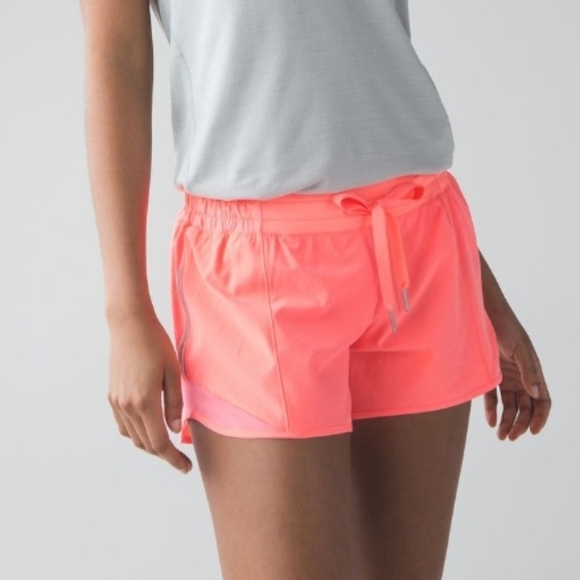 Lululemon Hotty Hot Short (Long), Grapefruit - Picture 1 of 13